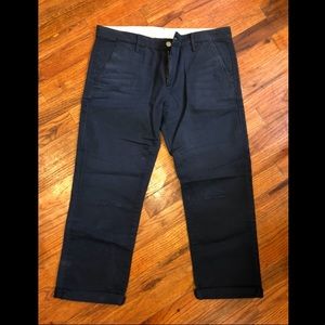 AG Supply Ex-Boyfriend Khaki Crop